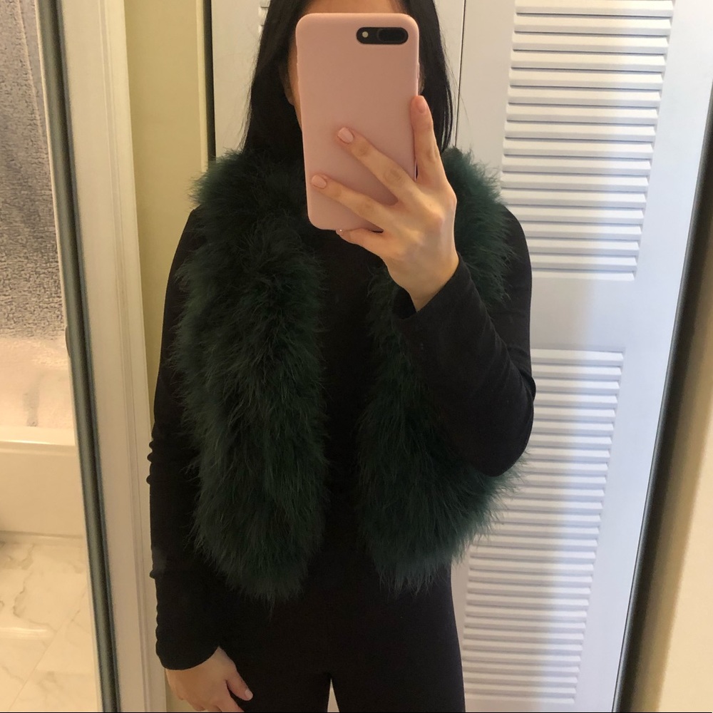 Feather Vest